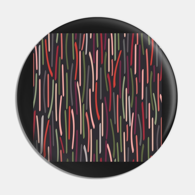 Pick up Sticks in warm fall tones on charcoal Pin by FrancesPoff