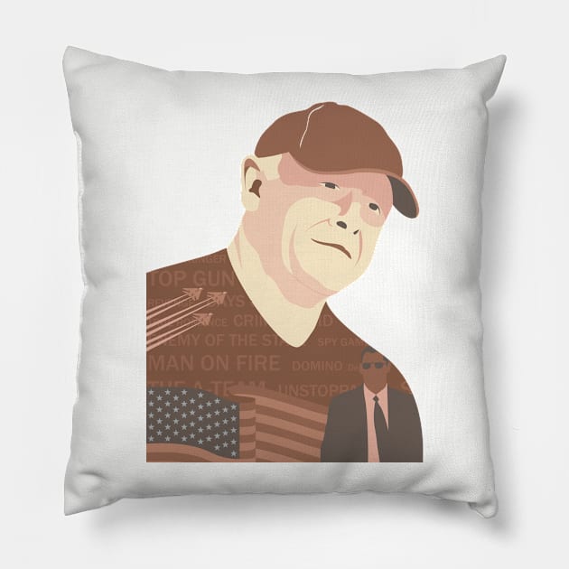 TONY SCOTT Pillow by FannyOW