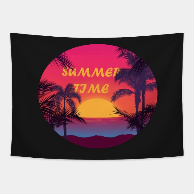 SUMMER TIMES Tapestry by sineyas