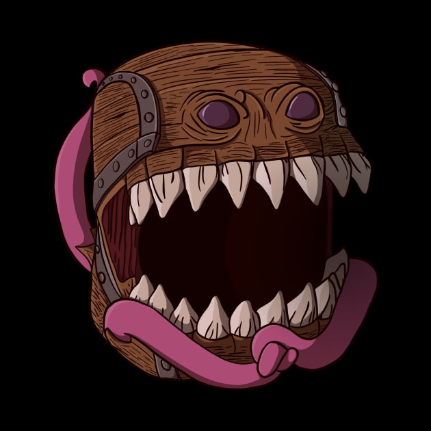 Mimic Treasure Chest by CraftyNinja