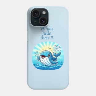 nasty whale Phone Case