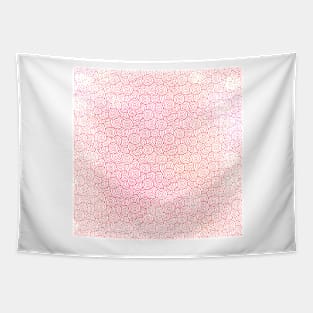 Abstract Design 6 ( Pink Circles ) Tapestry