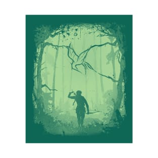 Hunger Games Woods - Green T-Shirt