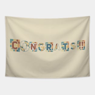 Congratulations as Congrats !! Tapestry