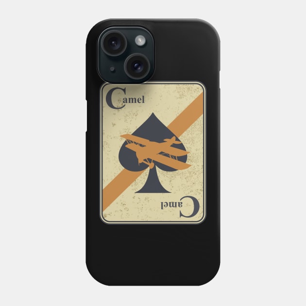 WW1 Sopwith Camel (distressed) Phone Case by TCP