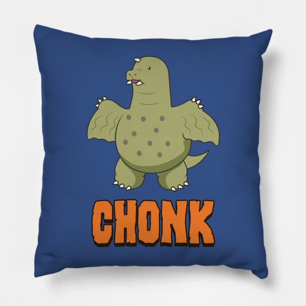 Peggy Chonk Pillow by Gridcurrent