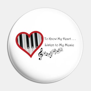 Soul Music Pin