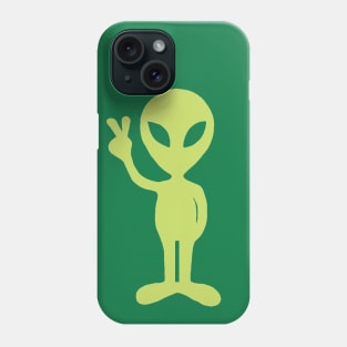 Peace Alien Phone Case