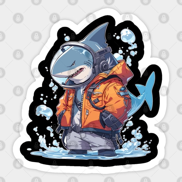 Anime Cute Shark Hoodie!