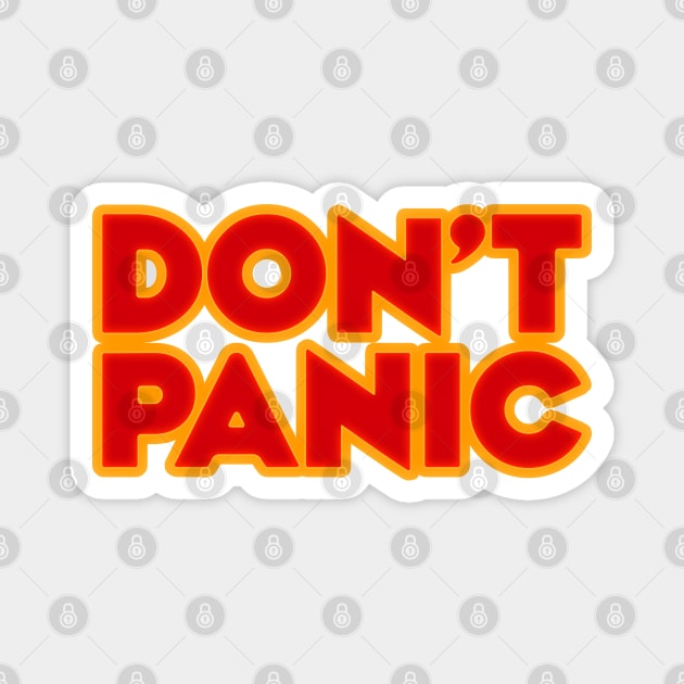 Don't Panic 2.0 Magnet by WayBack