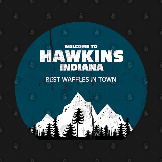 Welcome To Hawkins best waffles in town by benyamine