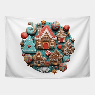 Christmas big cookie Tapestry