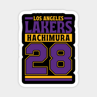 Los Angeles Lakers Hachimura 28 Limited Edition Magnet