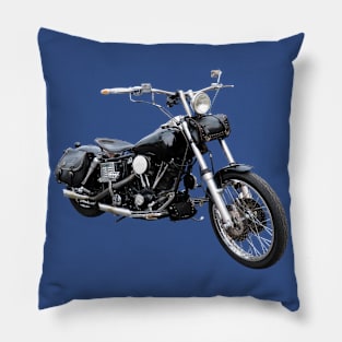 Merry Christmas MotorBike Pillow