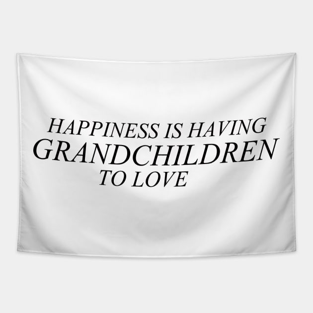 happiness is having grandchildren to love Tapestry by yassinstore