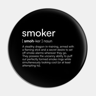 Smoker definition Pin