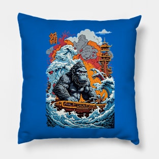 Bow To King Kong Pillow