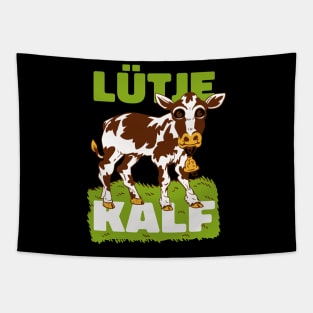 Lütje Kalf Low German Small Calf Tapestry