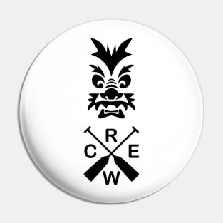 Dragon Boat Crew Team Squad Watersports Team Paddling Pin