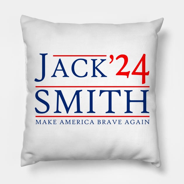 Jack Smith 2024 Pillow by Sunoria