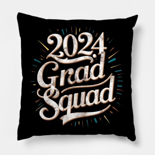 2024 Grad Squad Pillow