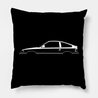 Honda CR-X (1983) Silhouette Pillow