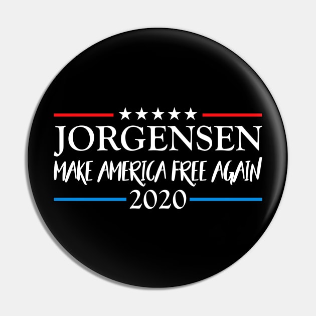 Jorgensen Make America Free Again 2020 Pin by Attia17