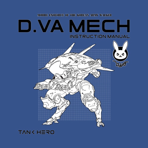 Overwatch D.Va Mech Operation Manual by Bevatron