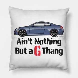 G Thang Blue Gray Pillow