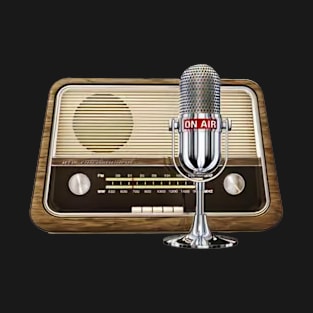 Radio On Air - Vintage T-Shirt