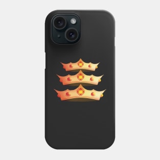 Three Crowns Phone Case