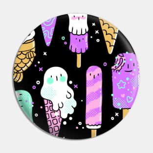 Ghost gelato Pin