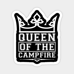 Queen Of The Campfire T Shirt For Women Men Magnet