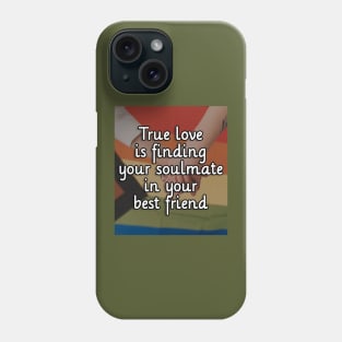 best friend and soulmate Phone Case