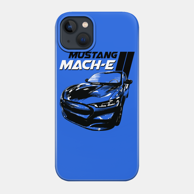 Mustang Mach-E Retro Design - Mustang Mach E - Phone Case
