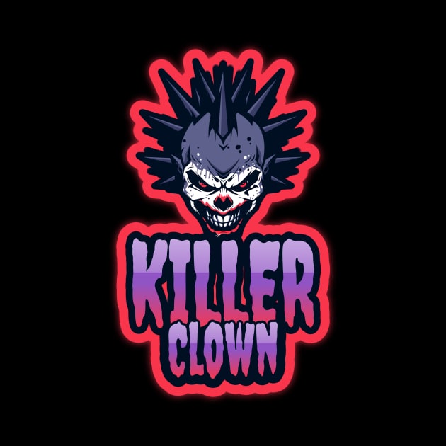 Killer Clown by Tip Top Tee's