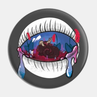 Something In My Eye :: Imaginary Creatures Pin