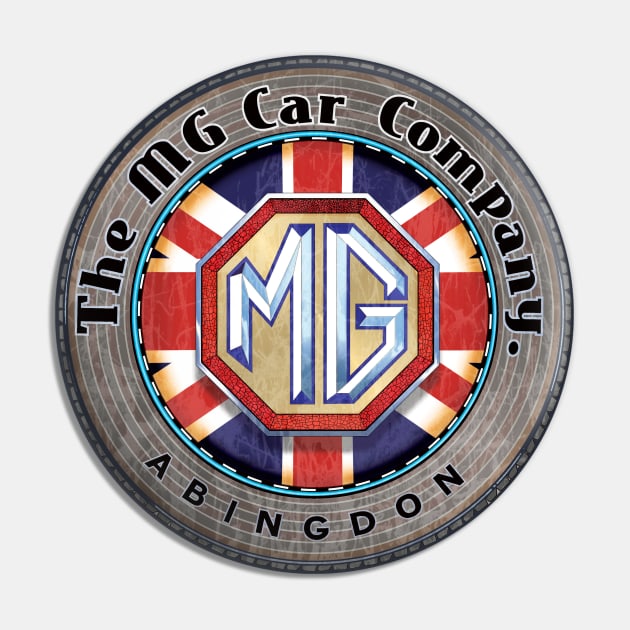 MG cars Abingdon England Pin by Midcenturydave