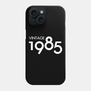 Vintage 1985 Gift 35th Birthday Party Phone Case