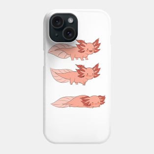 Axolotl Walk Phone Case