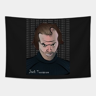 The maddening of Jack Torrance Tapestry