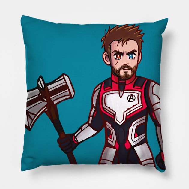 EG Thunder God Pillow by dibujosbymari