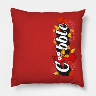 Gobble vertical Pillow