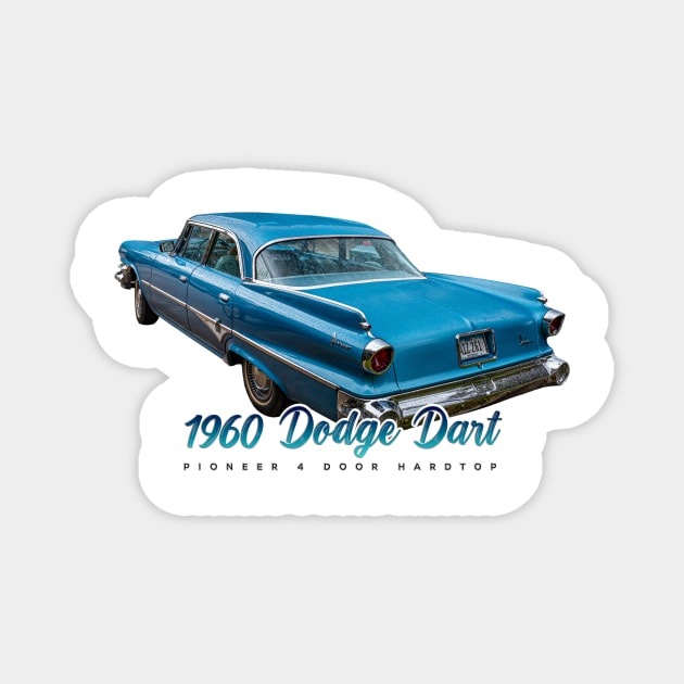 1960 Dodge Dart Pionner 4 Door Hardtop Magnet by Gestalt Imagery