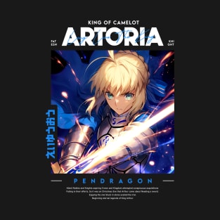 Artoria Pendragon - Saber T-Shirt