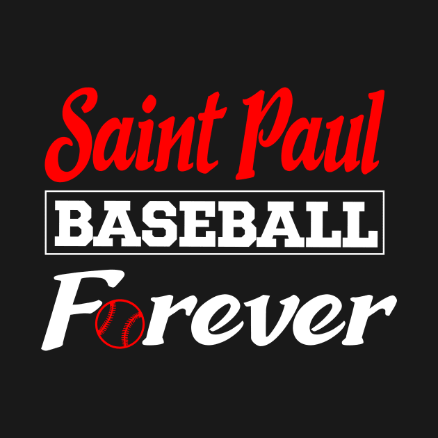 Saint Paul Baseball Forever by Anfrato