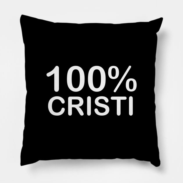 Cristi name, wife birthday gifts from husband delivered tomorrow. Pillow by BlackCricketdesign