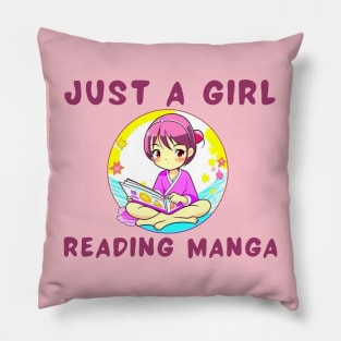 Manga anime girl Pillow