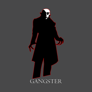 Nosferatu Gangster vampire dracula vintage horror novelty T-Shirt