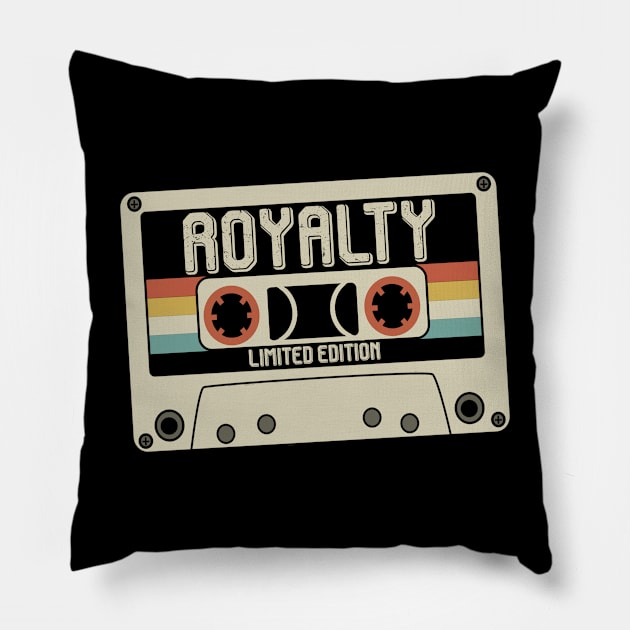 Royalty - Limited Edition - Vintage Style Pillow by Debbie Art